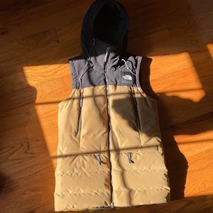 North face puffer vest